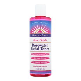 Heritage Store - Rosewater Facial Toner - 1 Each - 8 Oz