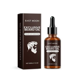 mEast Moon Men's Beard Oil Beard Hair Nourishing Nourishing Repair Frizz Supple Care Essential Oil