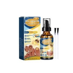 Houkea Bee Venom Nail Repair Lotion Gently Cleanses Nails, Moisturizes And Brightening Nails Soothing Care Essence (Option: 30ml-54.49g-4.33*1.18*1.18inch)